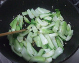 台湾料理★青梗菜牛肉玉子のとろとろ炒め作り方5写真