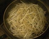 ご飯の友、其の1;もやしの和え物。作り方3写真