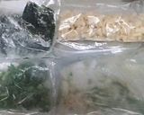 朝ご飯＠スピード卵のお味噌汁（裏技）作り方6写真