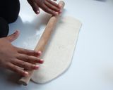 ケニアの粉を使ったナン　薄・強力粉代用可作り方3写真