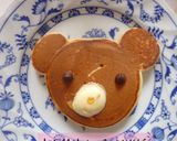 くまさんパンケーキ★ポイントはマーガリン作り方4写真