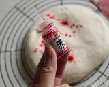 白玉生地で紅白～粒ジャムマーブルパン作り方4写真