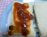 ピザ風☆焼きサンドイッチ作り方4写真