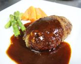 Happy♪洋食屋さん風♡ハンバーグ*作り方13写真