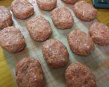 野菜たっぷり♪チーズinハンバーグ作り方9写真