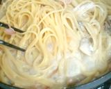 ポルチーニ茸のチーズパスタ作り方6写真