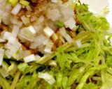 さっぱりサラダ風に冷やし納豆そば作り方4写真