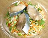 レンジで簡単っ! ぶりの中華蒸し♪作り方4写真
