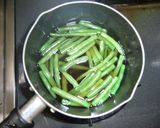 インゲン豆としいたけのくたくた煮作り方2写真