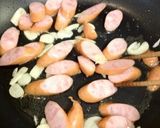 ☆きゃべつとウインナーのパスタ☆作り方3写真