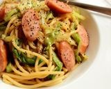 ☆きゃべつとウインナーのパスタ☆作り方6写真