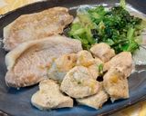 油なし、簡単、お肉、塩レモン蒸し焼き作り方6写真