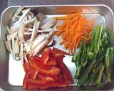 もりもり♪野菜のチャプチェ作り方1写真