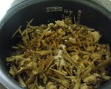 すぐできる♪鶏ごぼうの炊き込みご飯作り方5写真