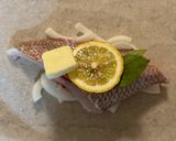 レンジで簡単♪白身魚のレモンバター蒸し作り方2写真