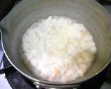 離乳食中期✿さつまいもとバナナのパン粥作り方3写真