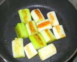 牛肉と長ネギの焼肉のタレ焼き作り方2写真