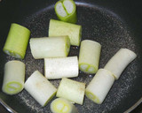 牛肉と長ネギの焼肉のタレ焼き作り方1写真