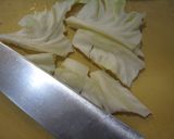 春キャベツとあさりのぱぱっとワイン蒸し作り方3写真