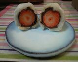 お花見・持ち寄りパーティに♥苺チョコ大福作り方7写真