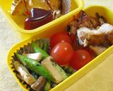 お弁当☆アスパラガスとエリンギの香り炒め作り方4写真