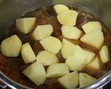 圧力鍋で牛すじカレー作り方8写真