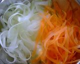 お洒落に☆大根と人参のバルサミコサラダ☆作り方1写真