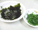 ◆韓国のりで簡単ほめられパスタ（～～）ノ作り方1写真