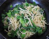 菜の花と春キャベツのパスタ作り方3写真