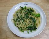 菜の花と春キャベツのパスタ作り方4写真