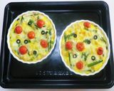 *ひよこ豆とプレミアムのチーズキッシュ♪作り方9写真