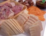 ★鶏肉と筍のピリ辛さっぱり炒め★作り方1写真