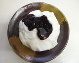 簡単☆ブルーベリーヨーグルトケーキ風♪作り方1写真