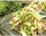 春キャベツてんこ盛り★焼豚おかずサラダ♪作り方5写真