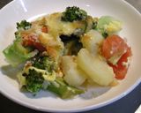 簡単トマトがウマ☆野菜パン粉焼グラタン風作り方8写真