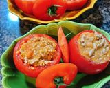 トマトの肉詰め🍅疲労回復・シミシワ予防に作り方7写真