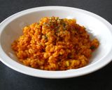 野菜ジュースの炊き込みピラフ作り方6写真