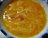 カニカマで卵焼き作り方1写真