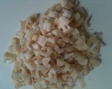れんこん入り♪ハンバーグ☆照り焼き味作り方2写真