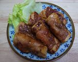 豆腐の豚肉巻きソテー作り方6写真