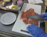 チキンロール作り方1写真