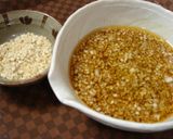 万能タレ☆簡単！茹で豚とピリ辛香味ソース作り方6写真