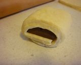 手捏ね＊チョコデニッシュパン作り方13写真