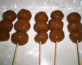 白玉粉で簡単！　カフェオーレだんご作り方10写真