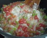 海老トマトのクリーム煮作り方4写真