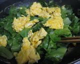 レタ玉のオイスター炒め作り方5写真