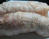 ☆肉屋直伝☆チキンロール　圧力鍋で簡単作り方2写真