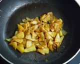 HB米粉入りで早焼き♪煮りんごパン作り方4写真