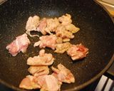 鳥モモ肉とニンニクの芽白湯あんかけソース作り方2写真