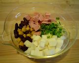 お豆のデリ風サラダ作り方1写真